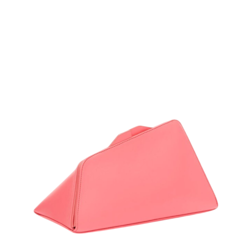 The Attico Pink Geometric Clutch Bag. 2