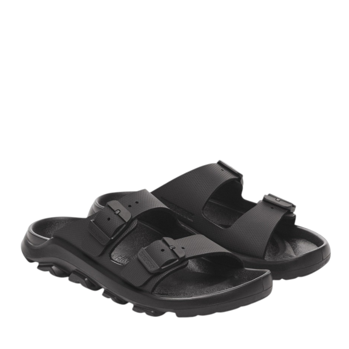Birkenstock Black Double-Strap Sport Sandals.