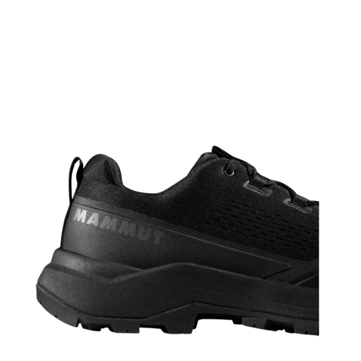 Mammut Black Technical Hiking Shoes.