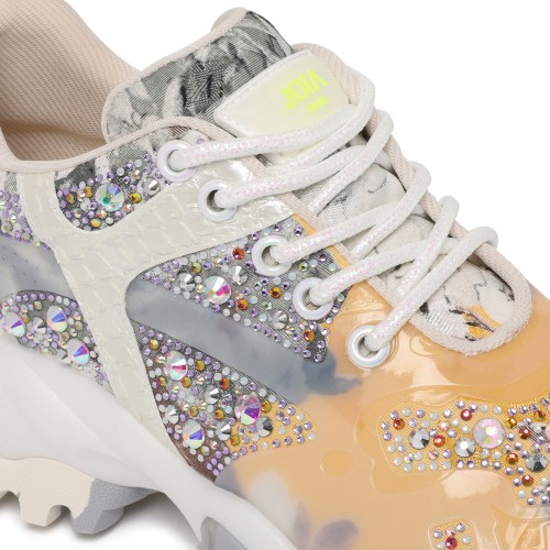 Joia Paris Multicolor Chunky Technical Sneakers.