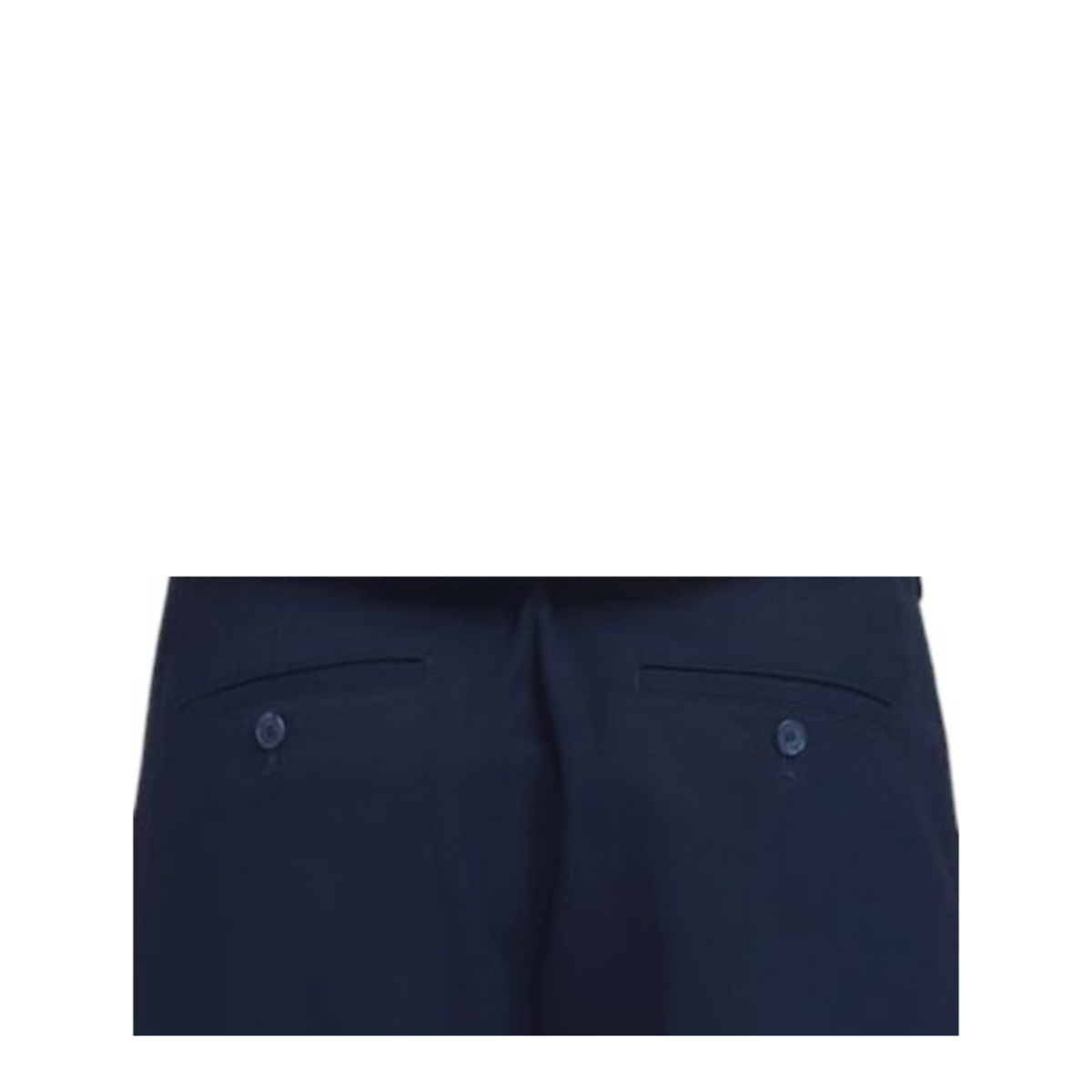 Selected Homme Navy Tailored Trousers.  