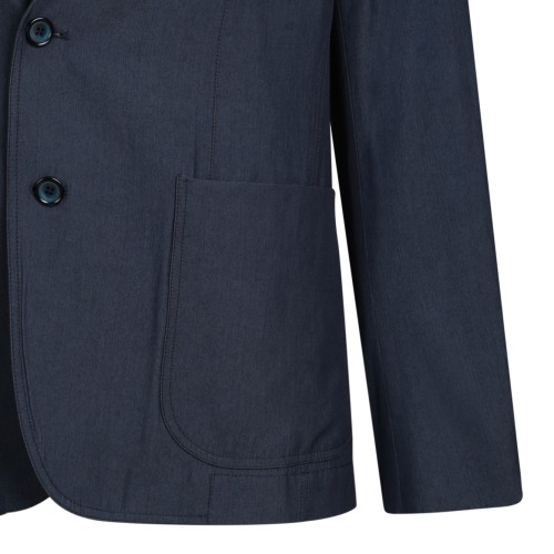 Dolce & Gabbana Navy Tailored Single-Breasted Blazer.