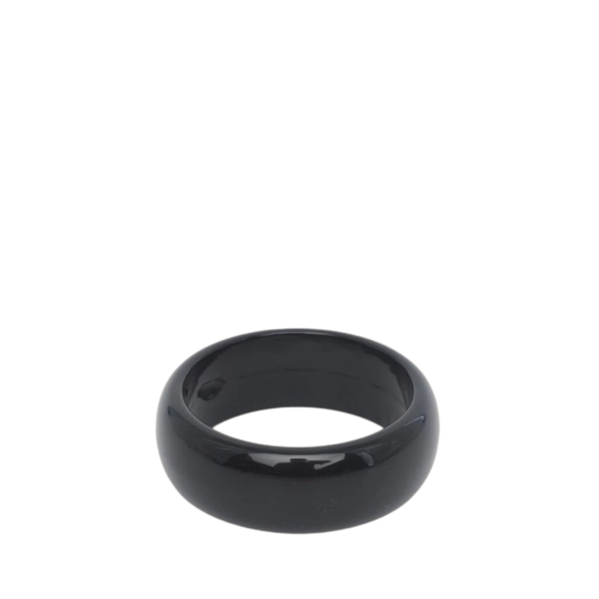 Douuod Black Resin Bangle Bracelet.