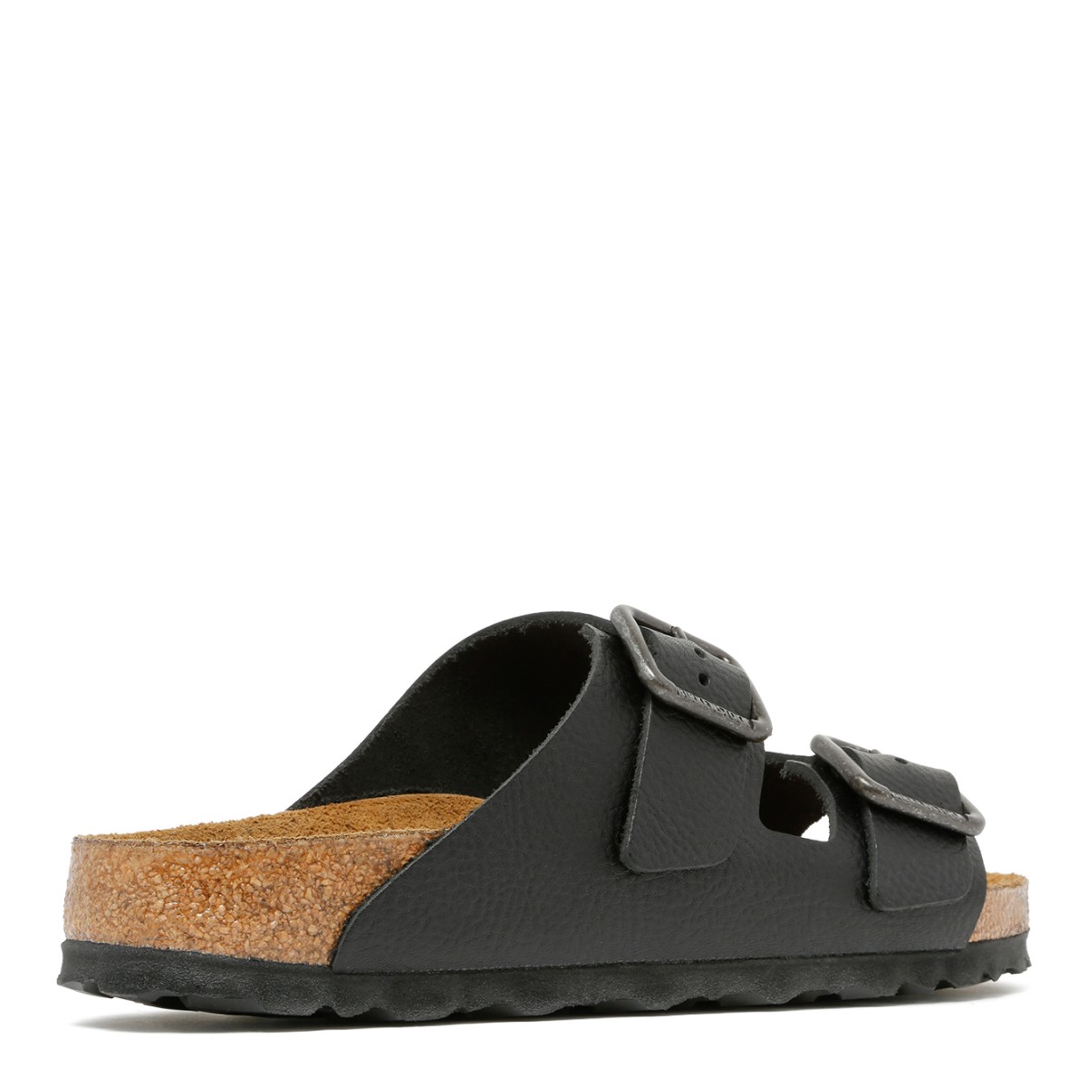 Birkenstock Metallic Taupe Double-Strap Sandals.