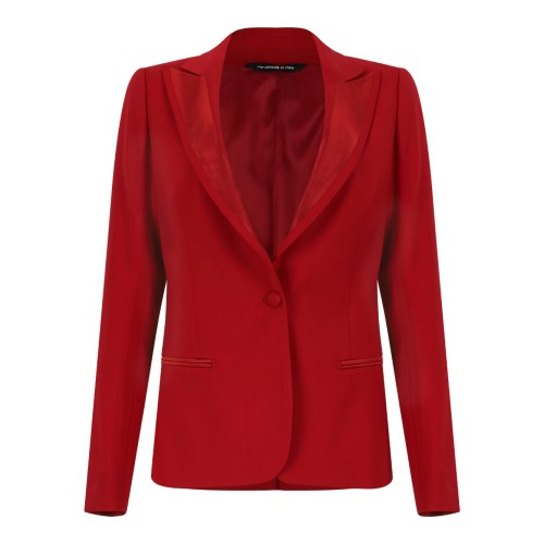 Tonello Red Tailored Blazer.