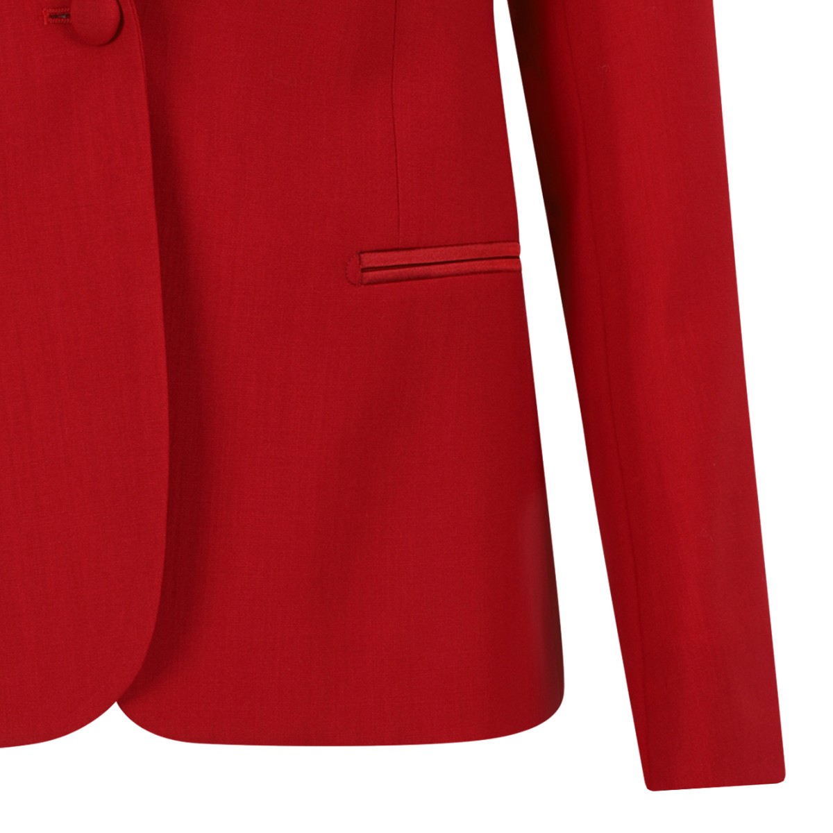 Tonello Red Tailored Blazer.
