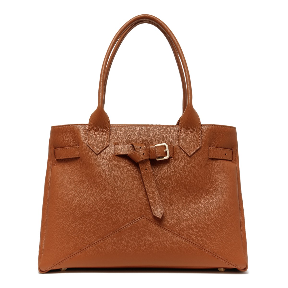 Ballantyne Cognac Leather Handbag.