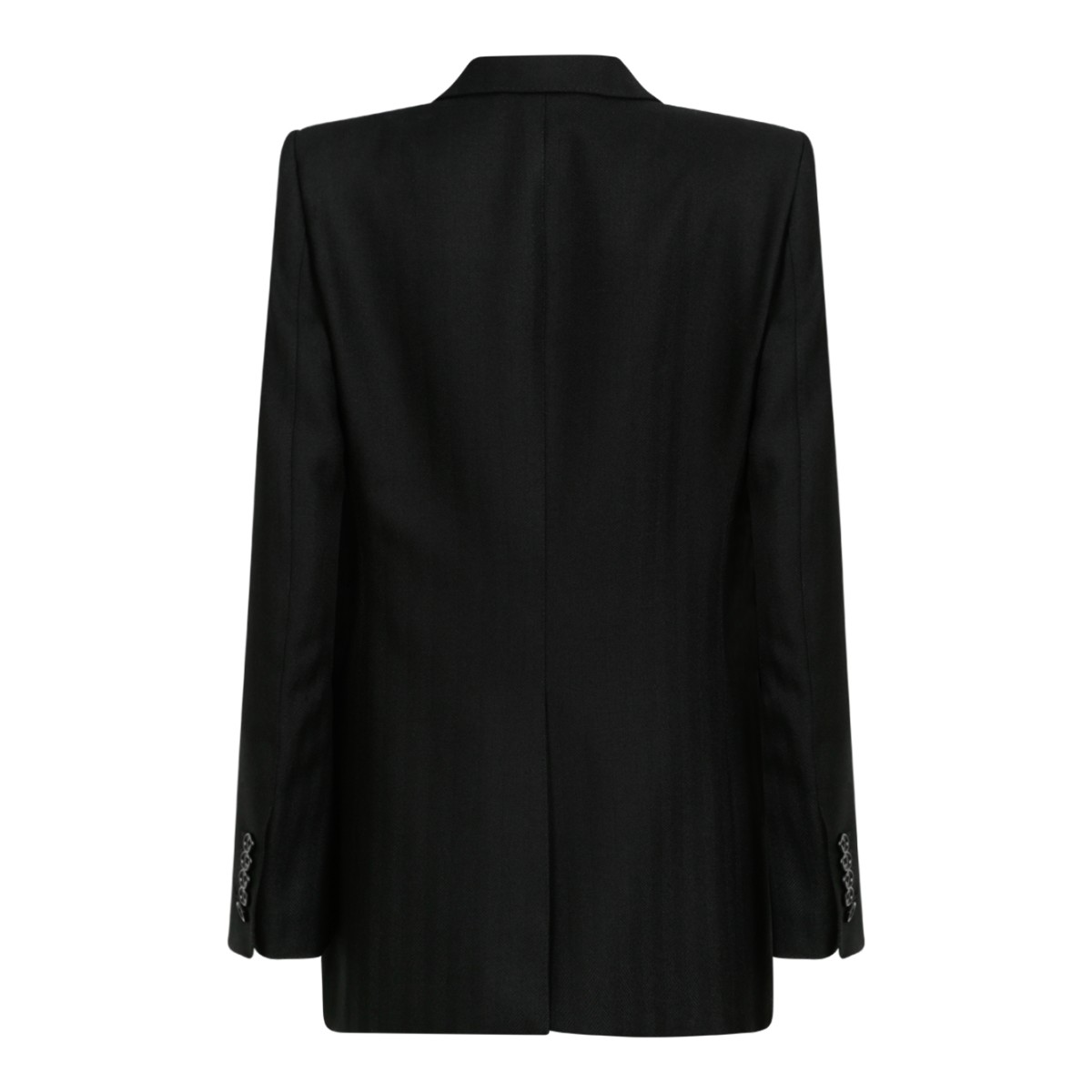 Tom Ford Black Pinstripe Tailored Blazer.