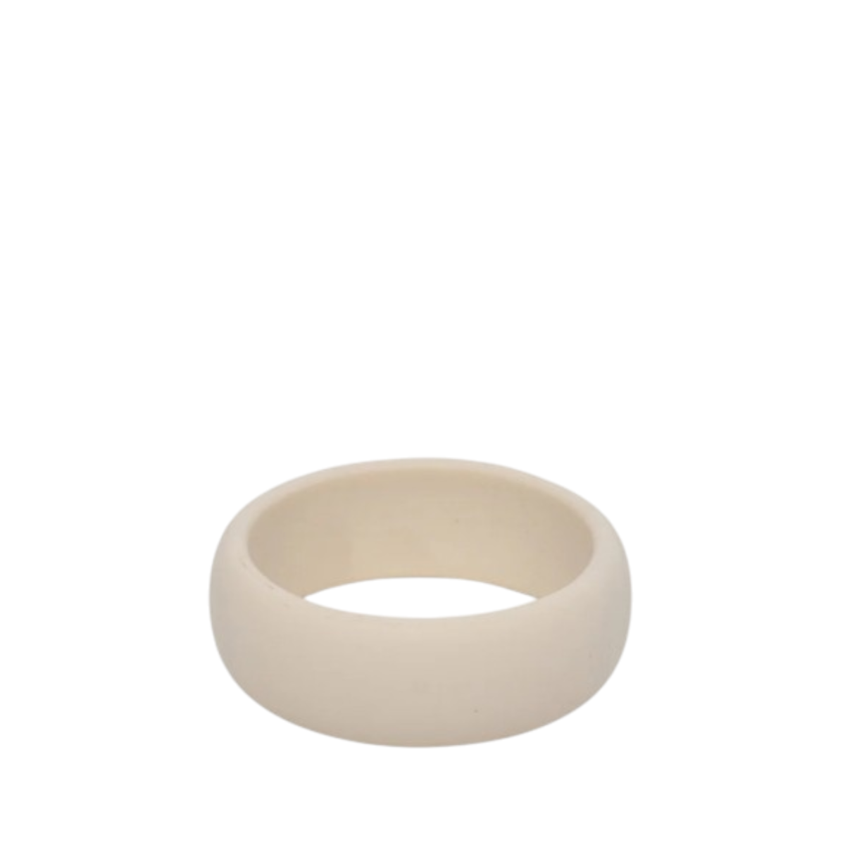 Douuod Cream Resin Bangle Bracelet.
