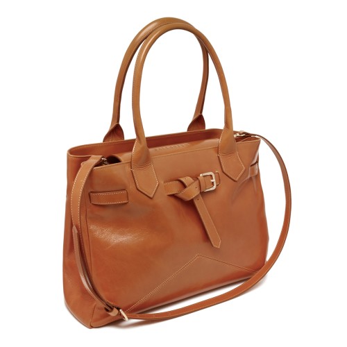 Ballantyne Tan Leather Handbag.  