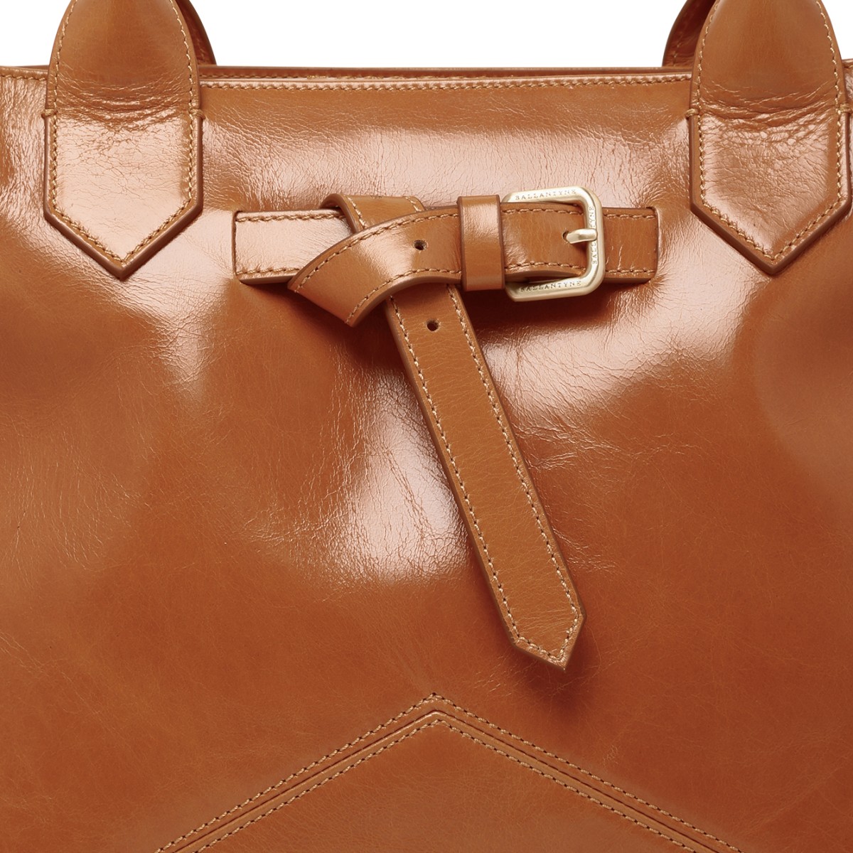 Ballantyne Tan Leather Handbag.  