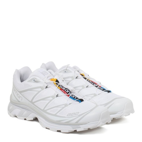 Salomon White Technical Trail Running Sneakers. 2