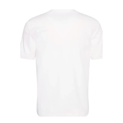 Calvin Klein White Logo Cotton T-Shirt. 2