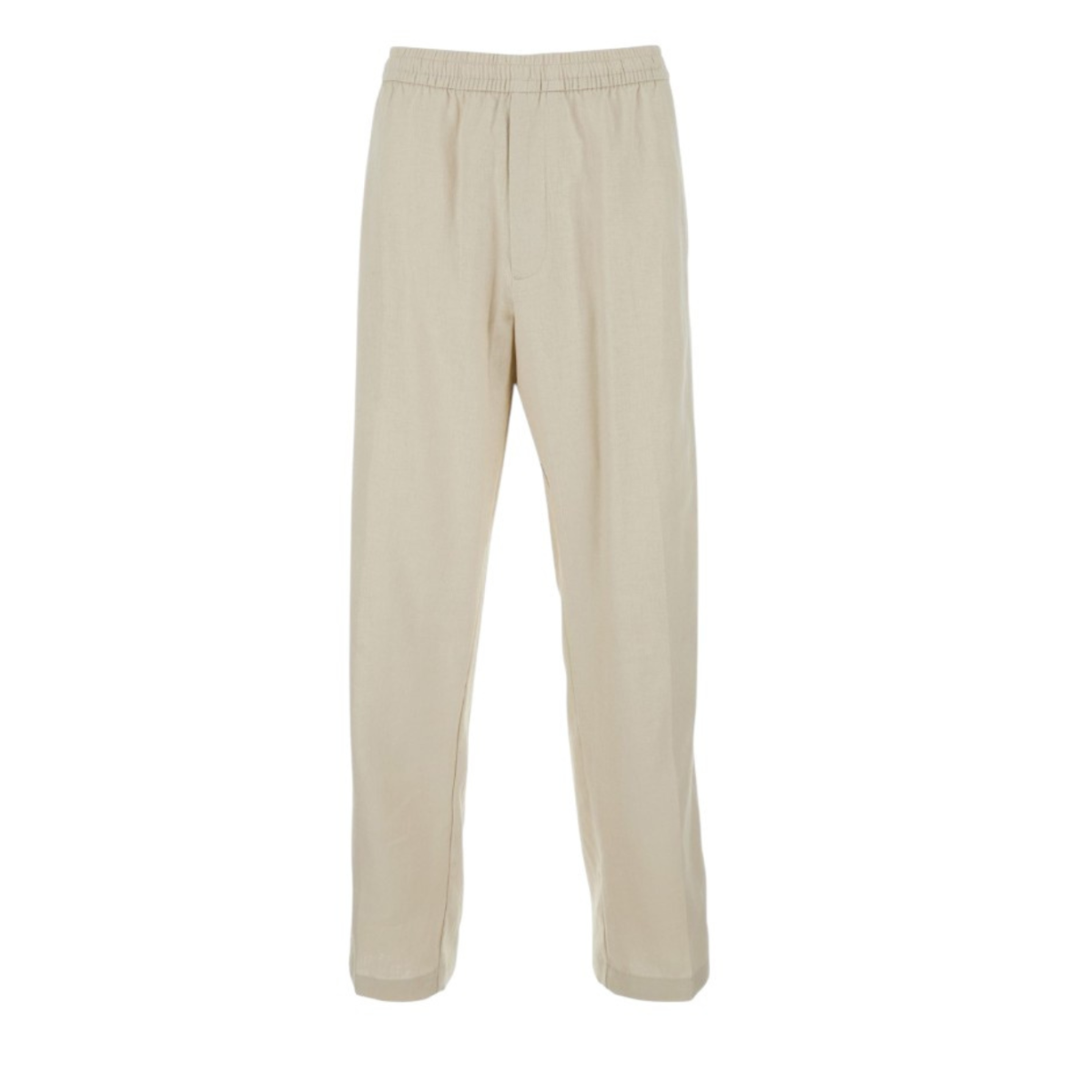 Calvin Klein Beige Tapered Jogger Trousers.