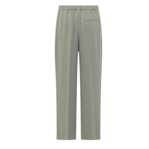 Calvin Klein Sage Green Drawstring Trousers. 2