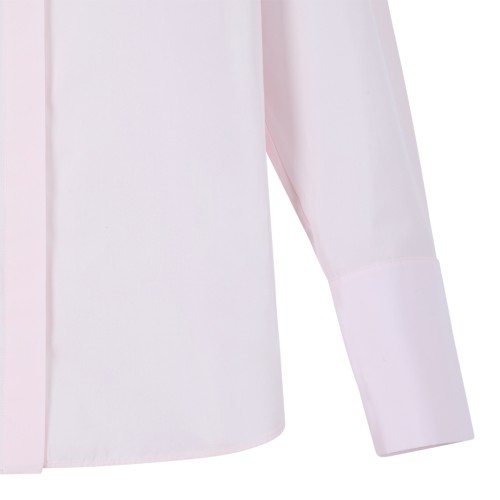 Genny Light Pink Shirt with Embellished Collar.  