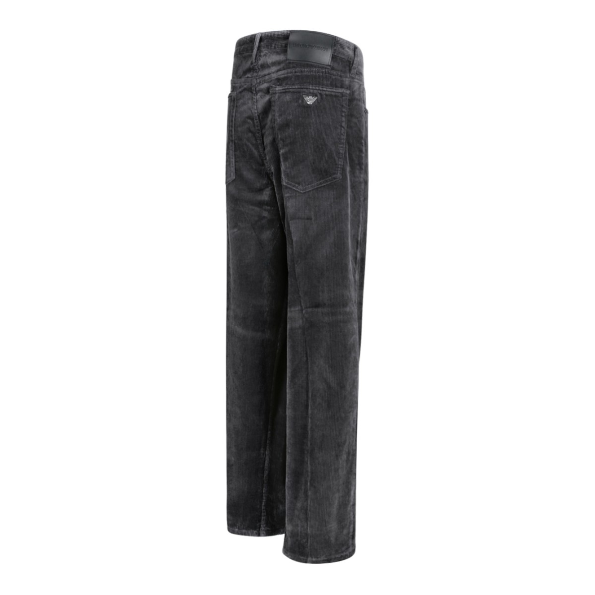 Emporio Armani Washed Black Slim-Fit Jeans.