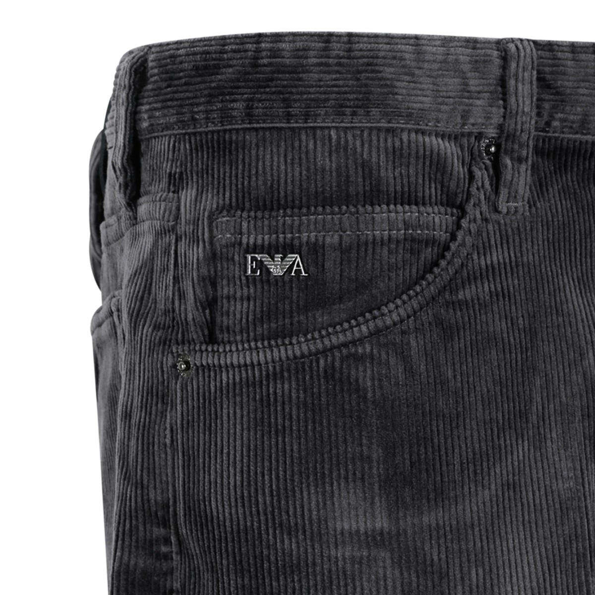 Emporio Armani Washed Black Slim-Fit Jeans.