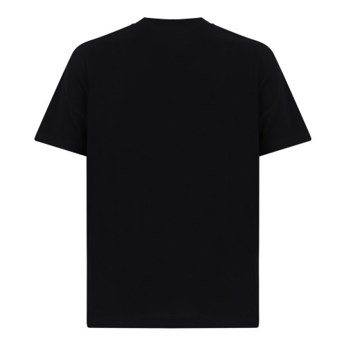 Casablanca Black Graphic Print T-Shirt. 2