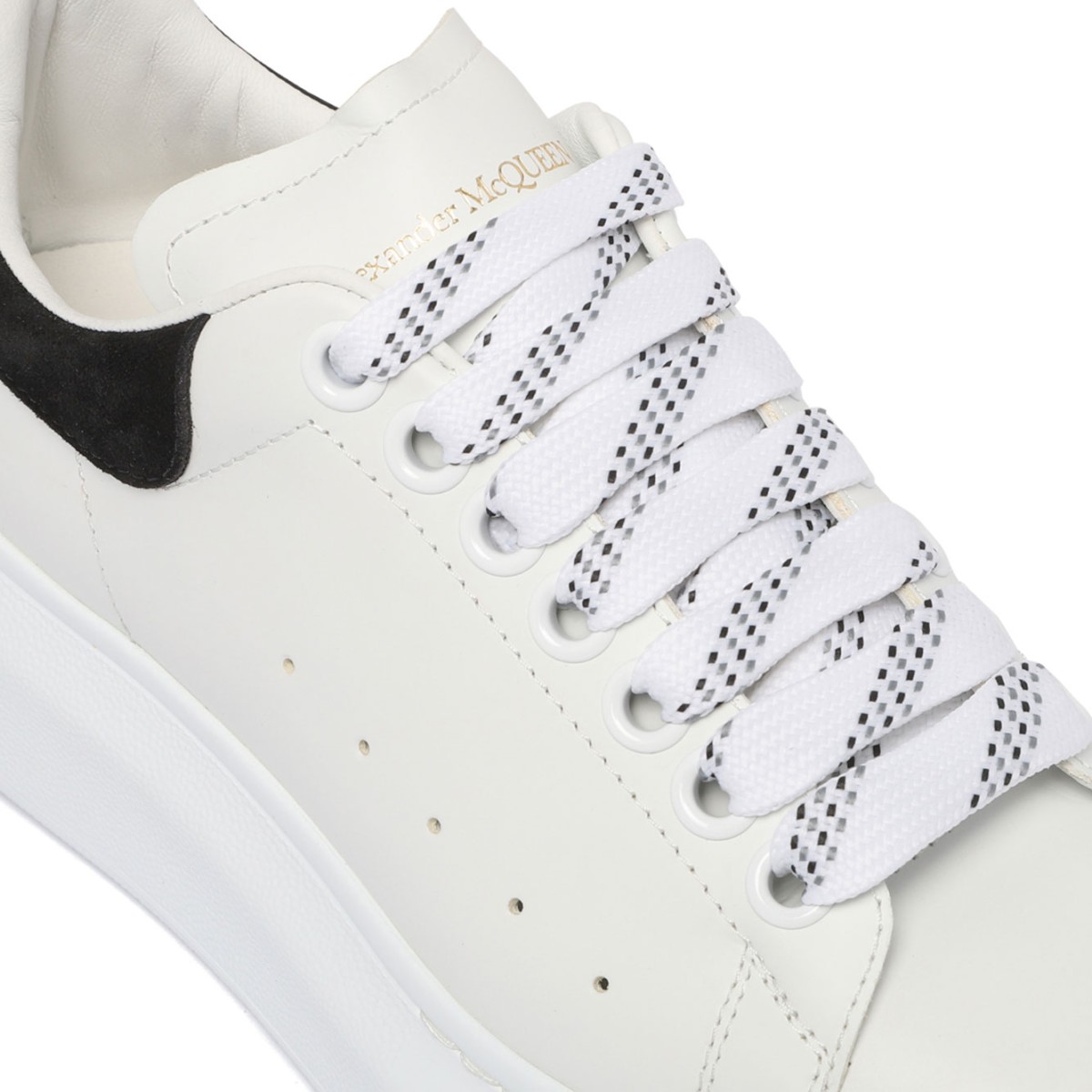 White and Black Oversized Sneaker