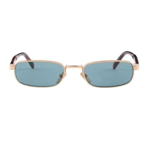 Sunglasses with Iconic Metal Plate