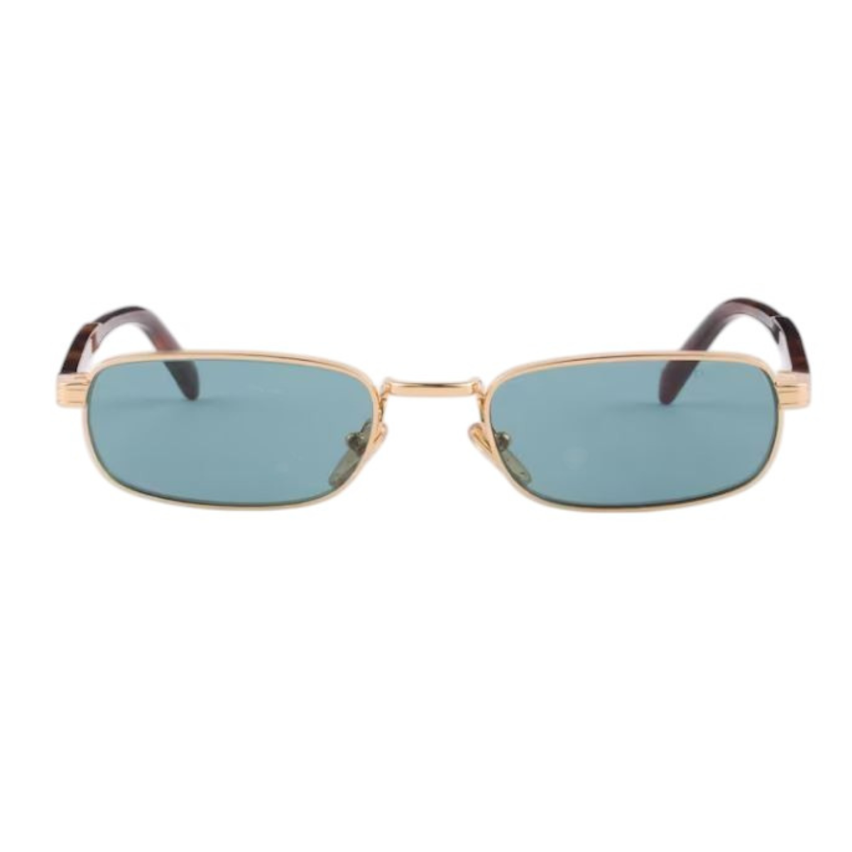 Sunglasses with Iconic Metal Plate