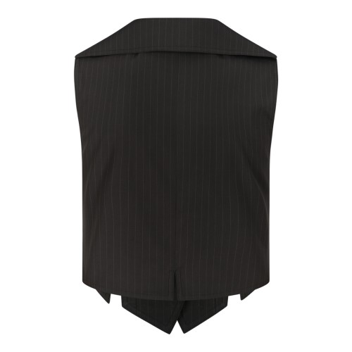 Vivienne Westwood Black Pinstripe Tailored Vest. 2