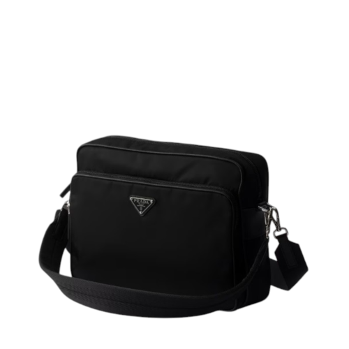 Prada Black Nylon Crossbody Bag. 2