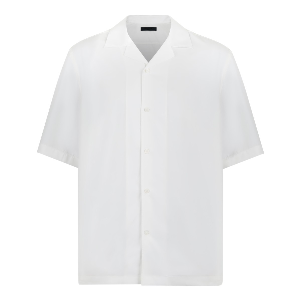 BOSS x David Beckham White Short-Sleeve Shirt.