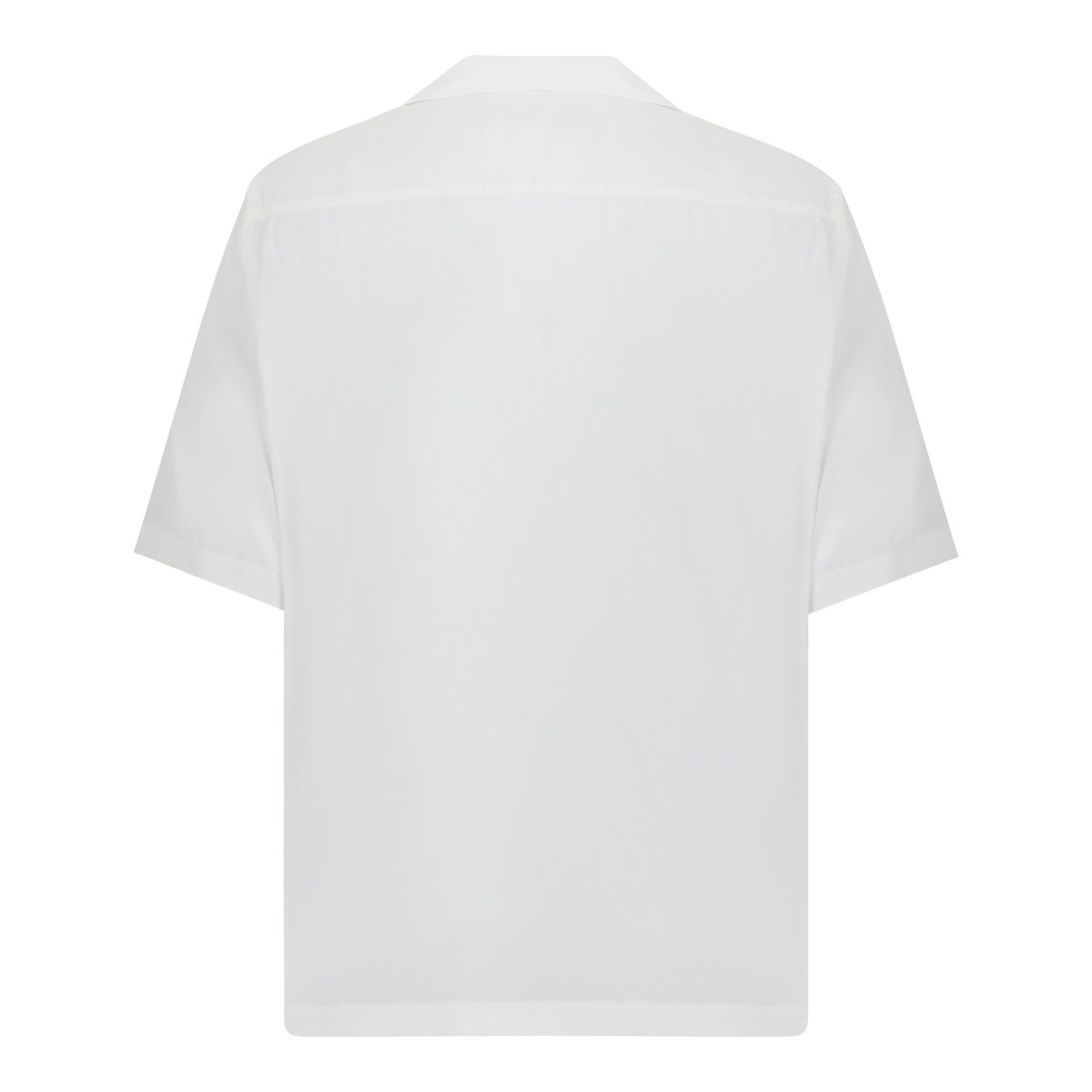 BOSS x David Beckham White Short-Sleeve Shirt.