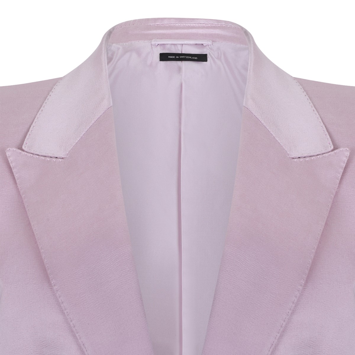 Tom Ford Lilac Satin Blazer.