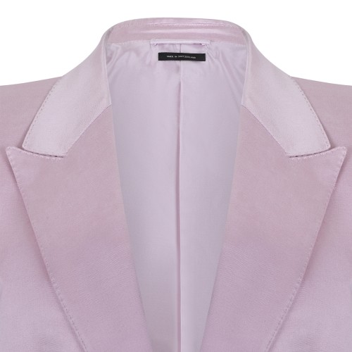 Tom Ford Lilac Satin Blazer.