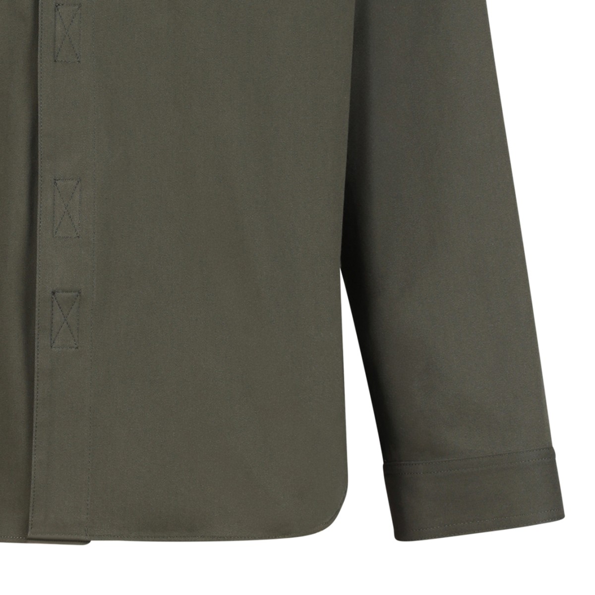 Dolce & Gabbana Khaki Utility Overshirt. 