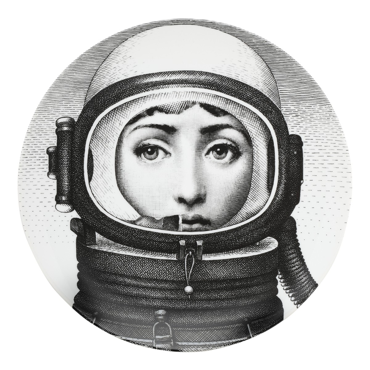 Fornasetti Astronaut Decorative Plate.