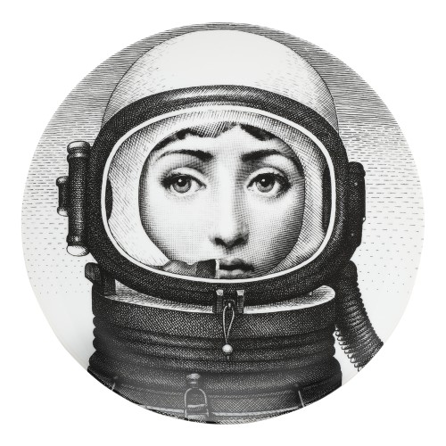 Fornasetti Astronaut Decorative Plate.