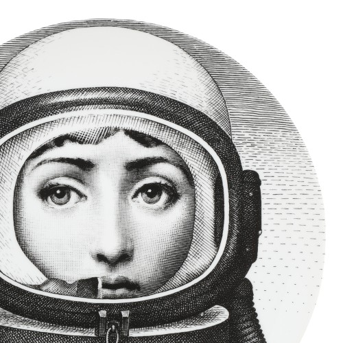 Fornasetti Astronaut Decorative Plate.