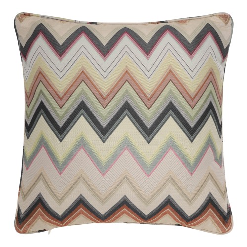 Missoni Multicolor Zigzag Cushion.