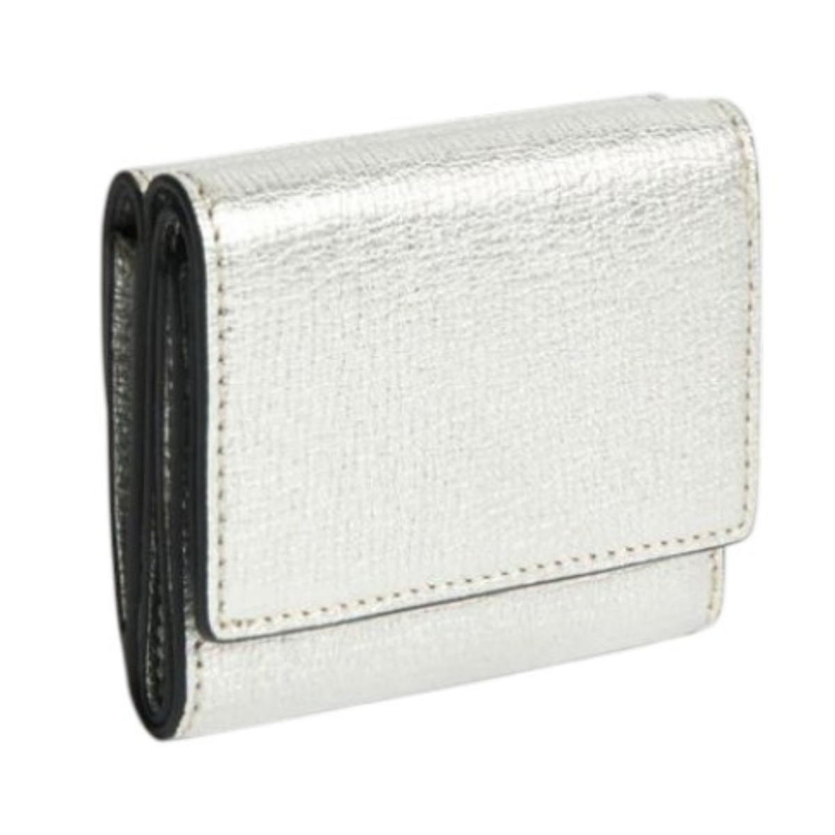 Eyes Mini Trifold Zip Wallet