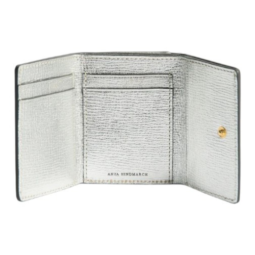 Eyes Mini Trifold Zip Wallet