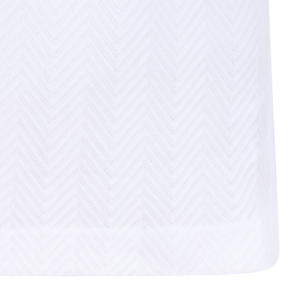 Missoni White Ribbed Knit Tank Top.