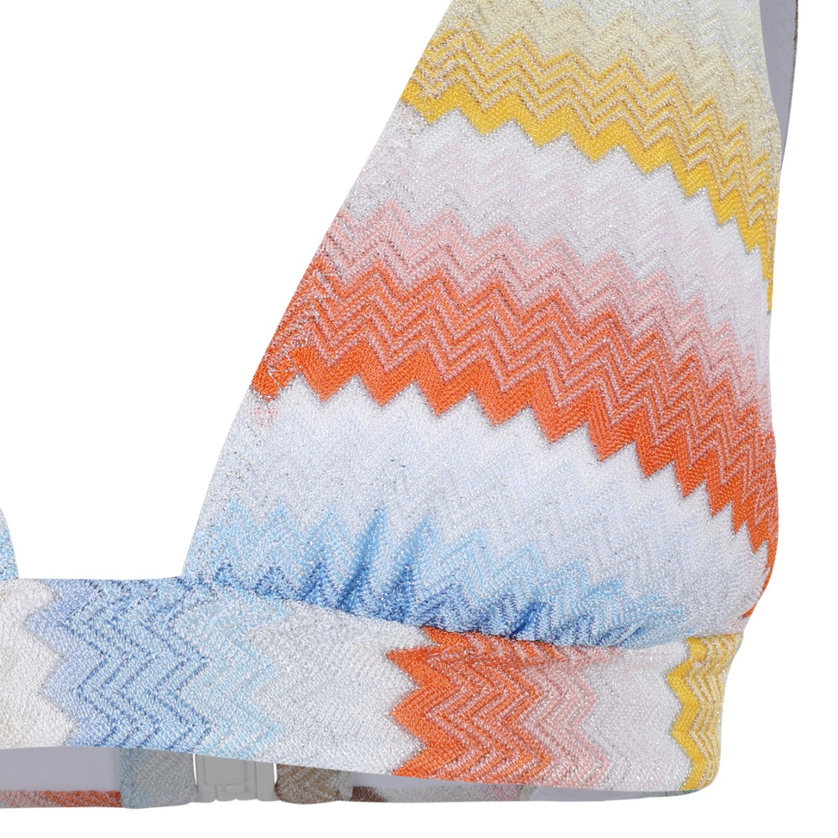 Missoni Multicolor Zigzag Knit Bikini Set.