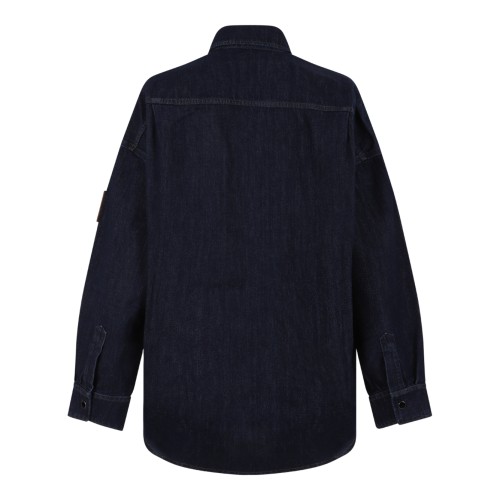 Missoni Dark Blue Denim Overshirt.