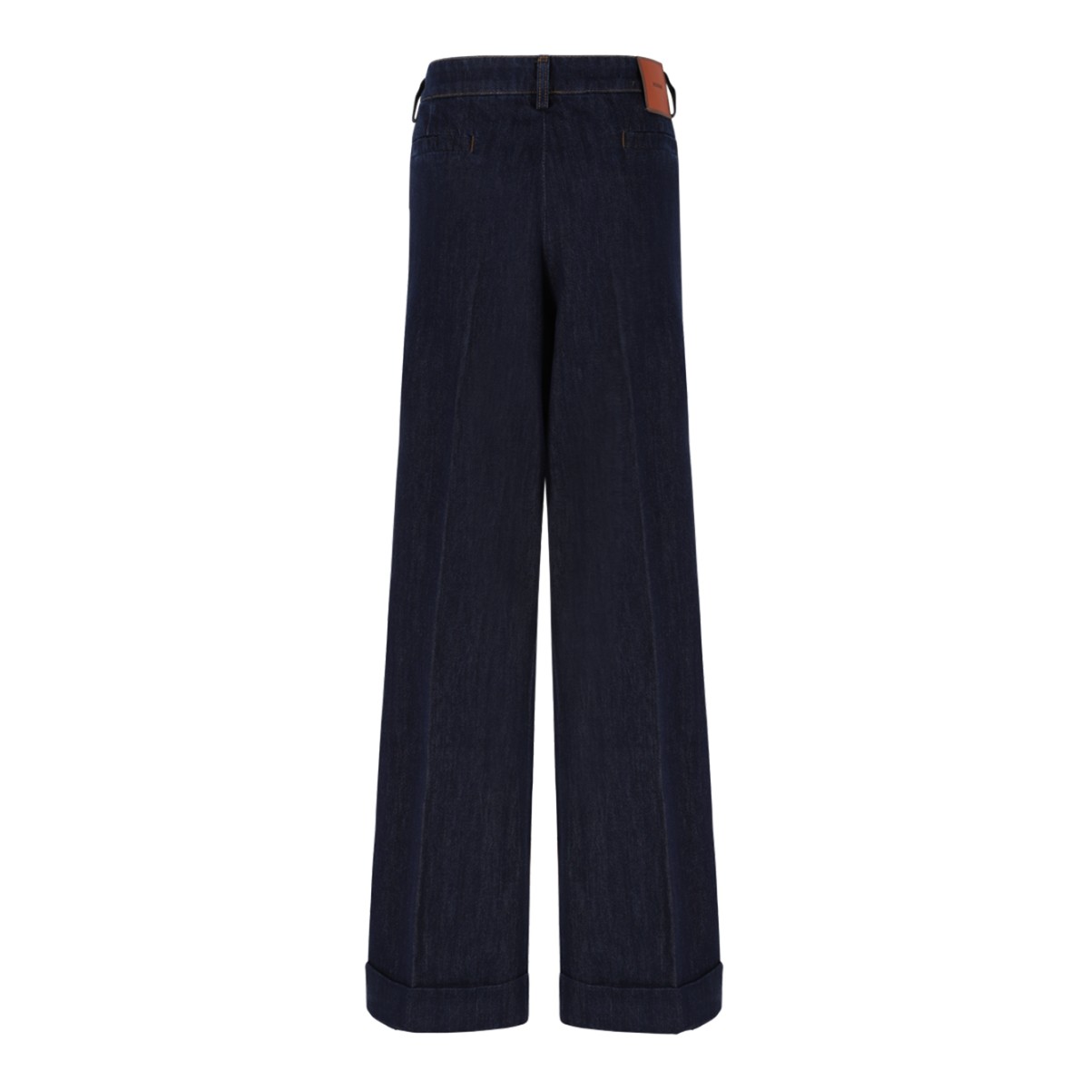 Missoni Dark Blue Wide-Leg Denim Trousers.