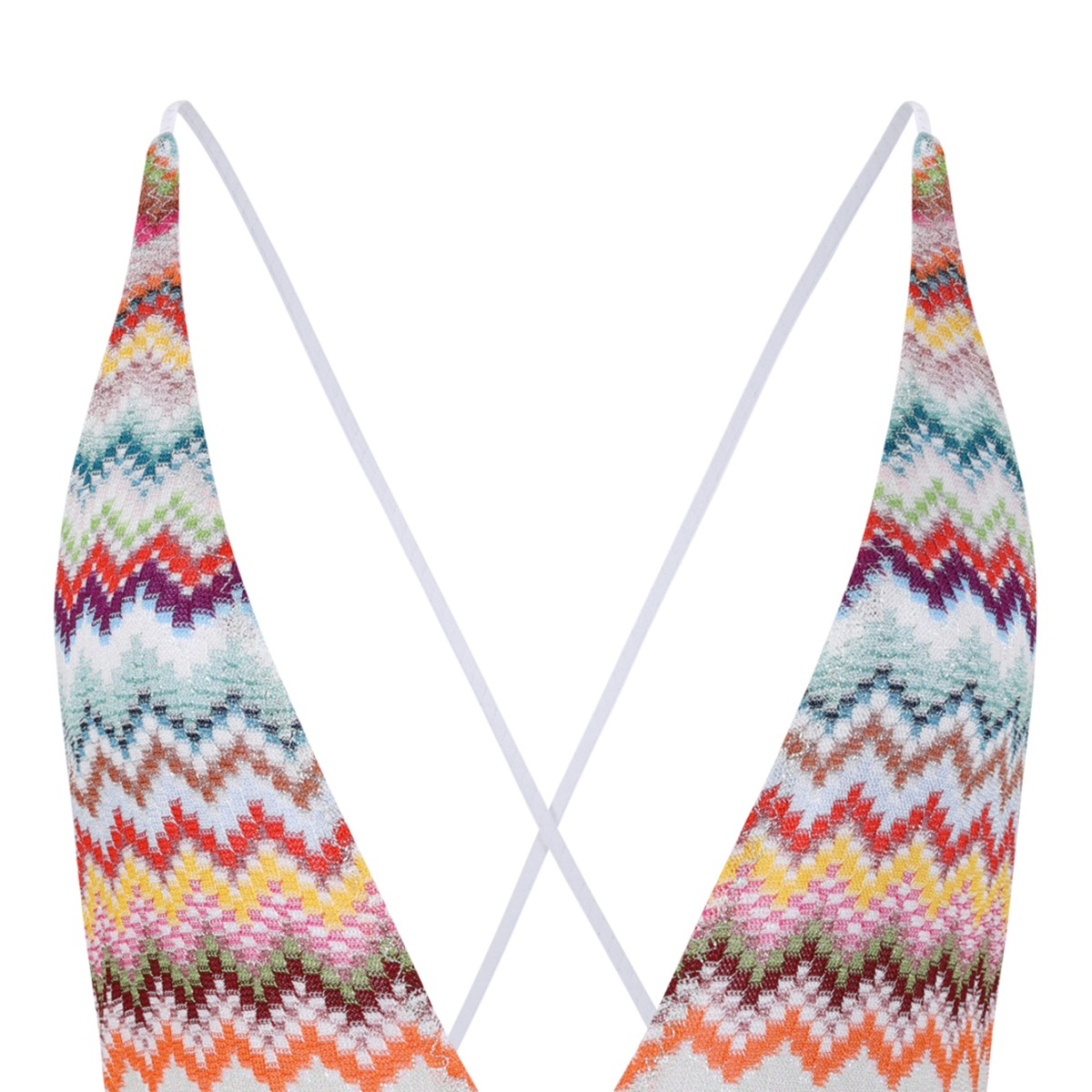 Missoni Multicolor Zigzag One-Piece Swimsuit.