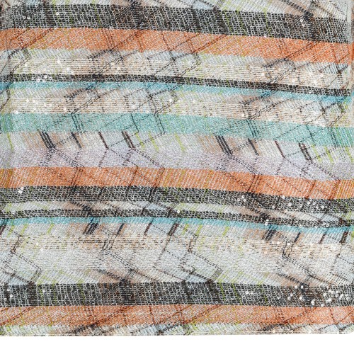 Missoni Multicolor Zigzag Knit Sleeveless Top.