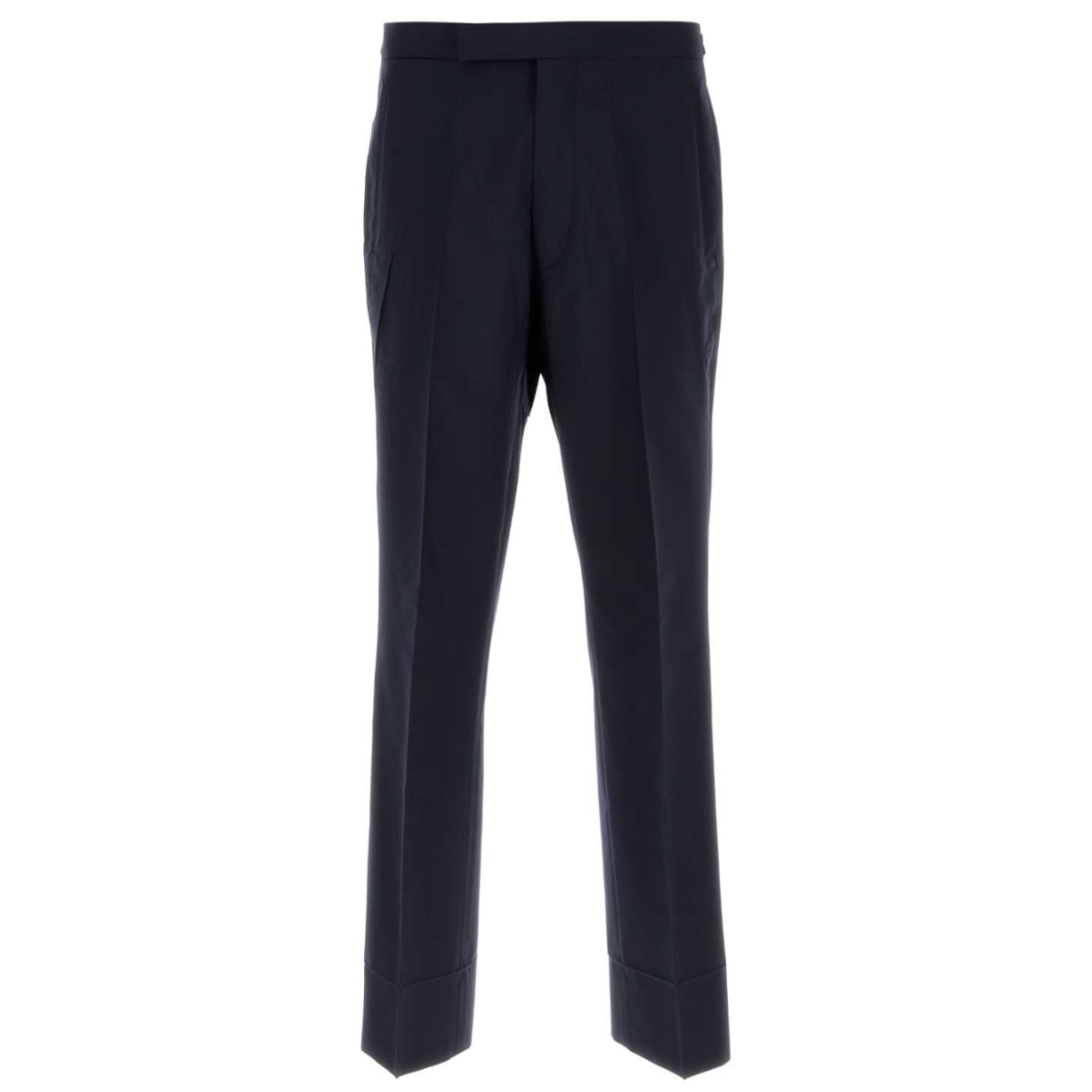 Navy Blue Tailored Trousers