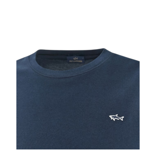 Paul & Shark Blue Cotton T-Shirt.   2