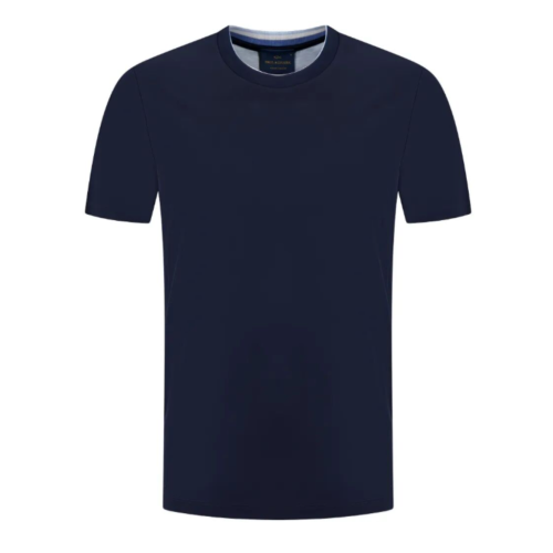 Paul & Shark Navy Cotton T-Shirt.