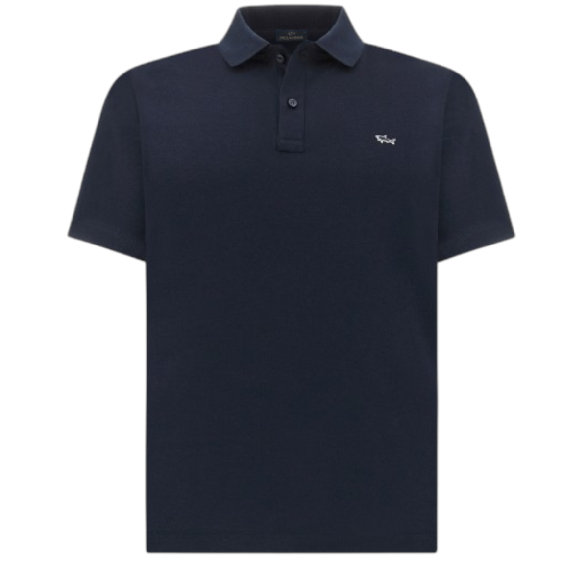 Paul & Shark Navy Cotton Piqu Polo Shirt. 