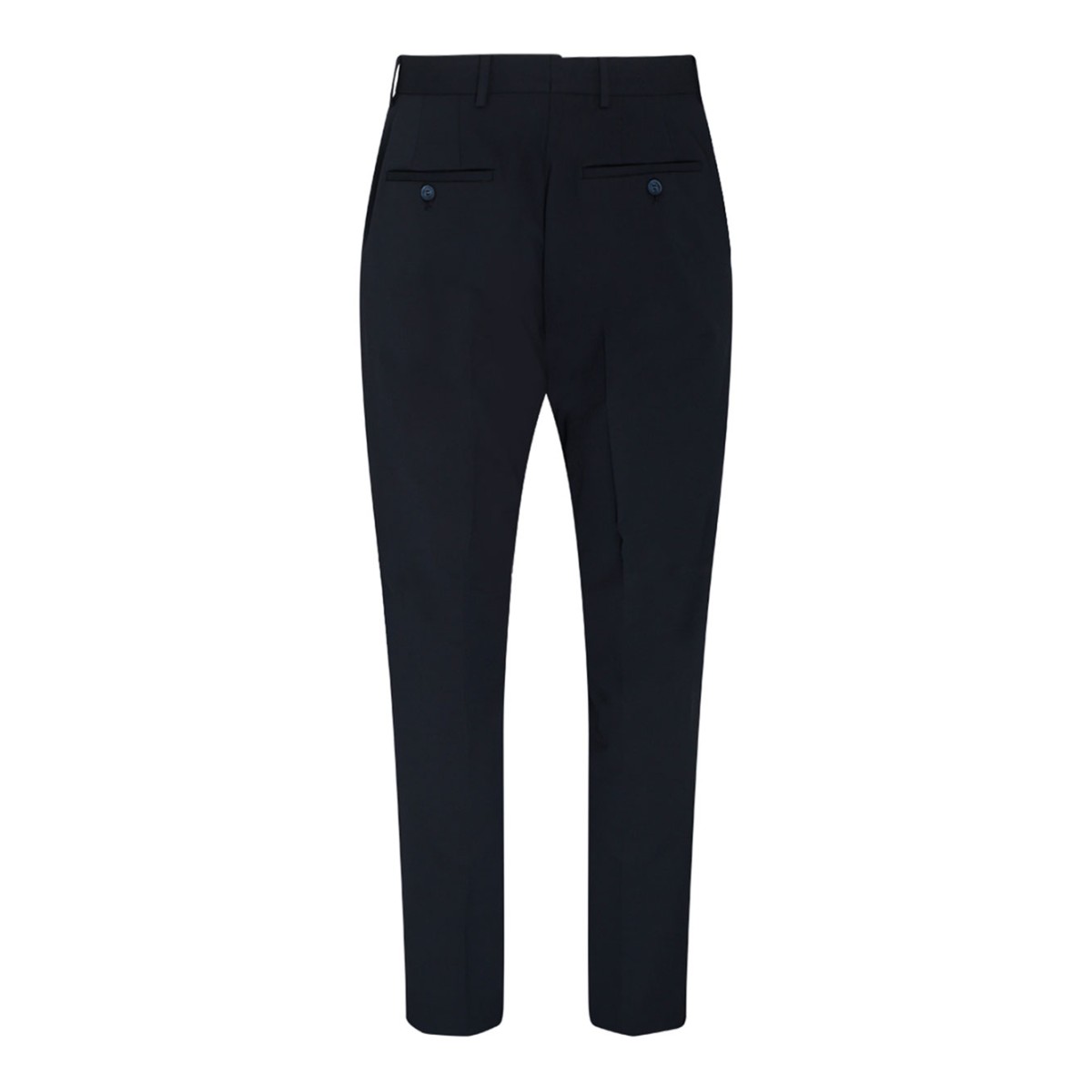 Navy Blue Slim Pants